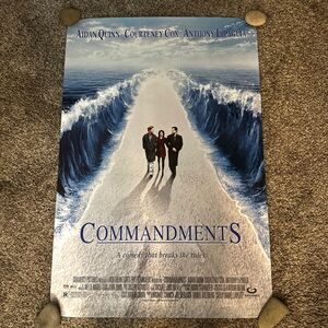 Commandments Original 27 X 40 Theatrical Movie Poster